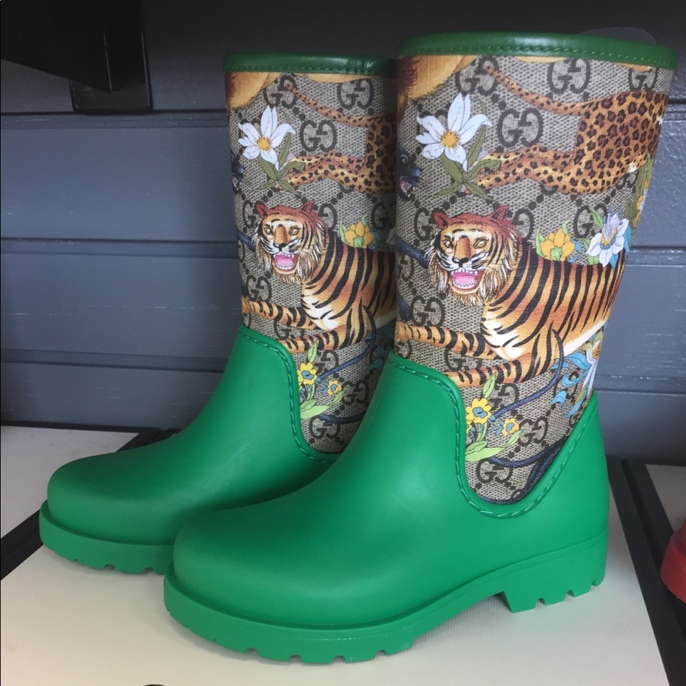 Little girl Gucci rain boots